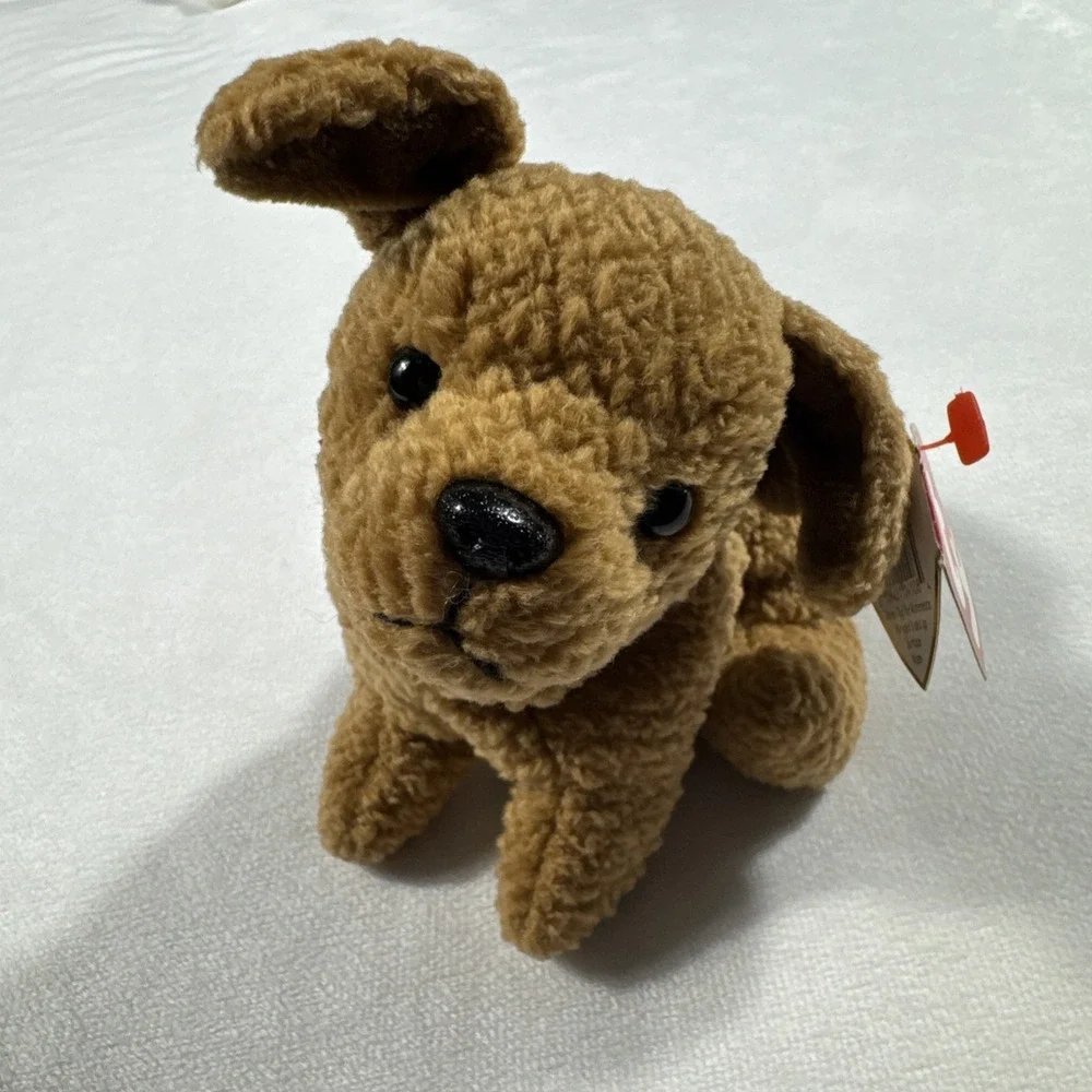 TY Beanie Baby TUFFY Plush Stuffed Animal Toy Retired Birthday‎ 1996